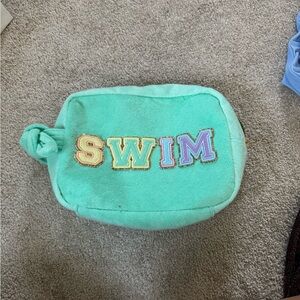 Stoney Clover Lane Mint Green 'SWIM' Pouch